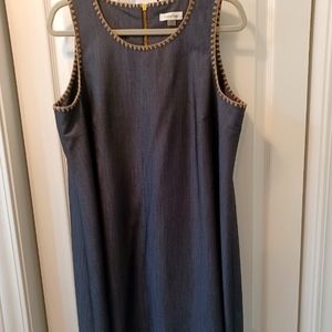 Calvin Klein denim dress, 14